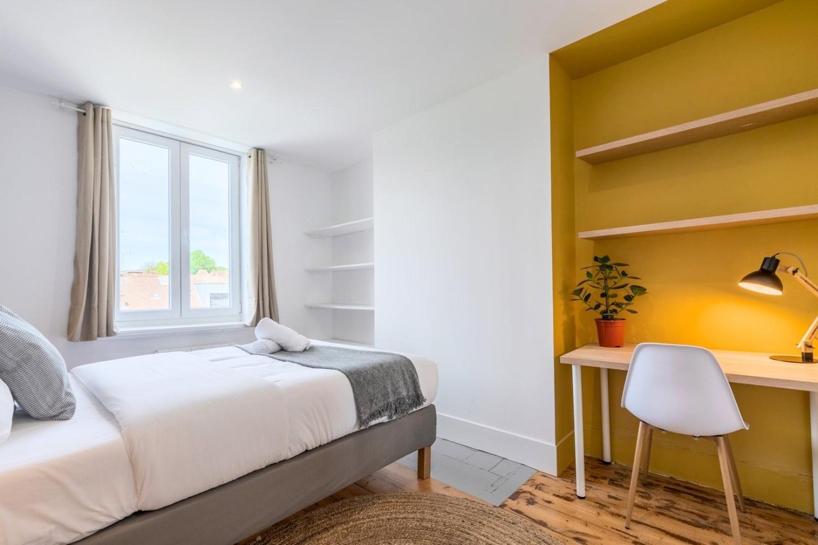 Bright 3-Bedroom 2-Bathroom Flat Lille Extérieur photo